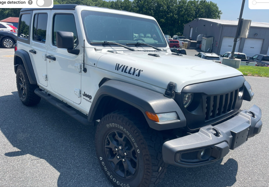 Used 2021 Jeep Wrangler Unlimited Sport AWD/4WD image 3