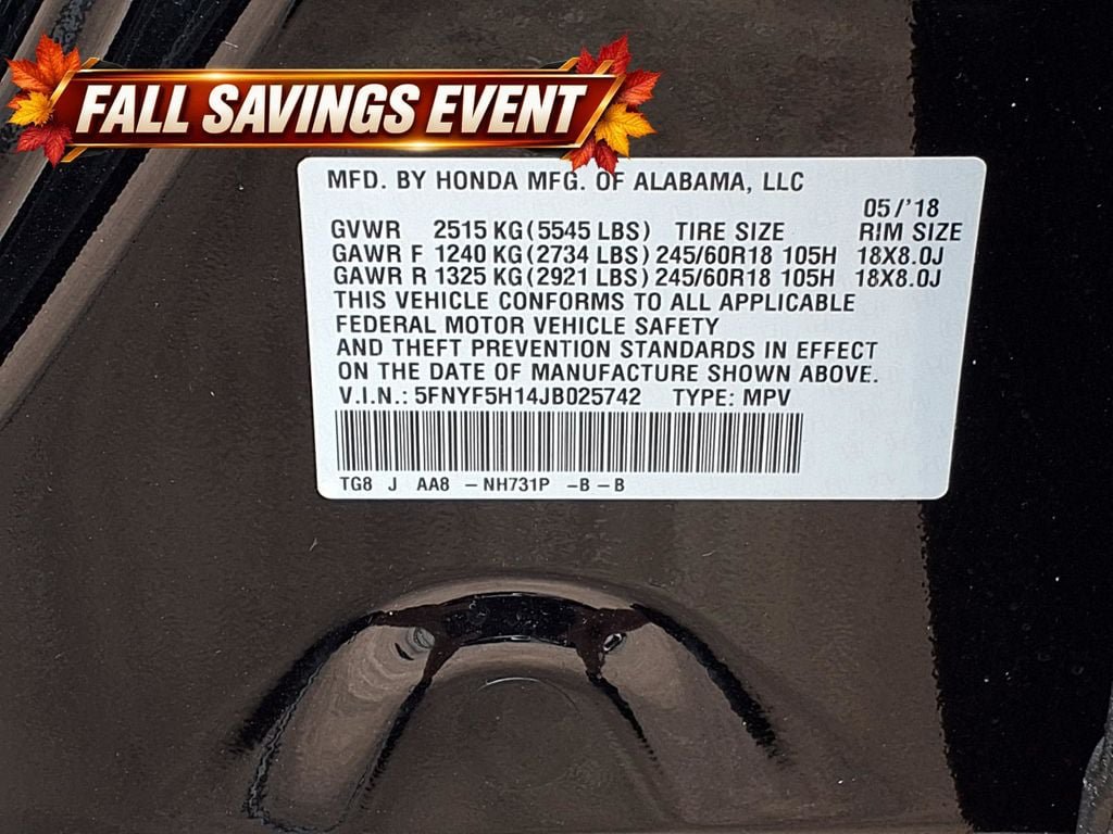 Used 2018 Honda Pilot LX image 13