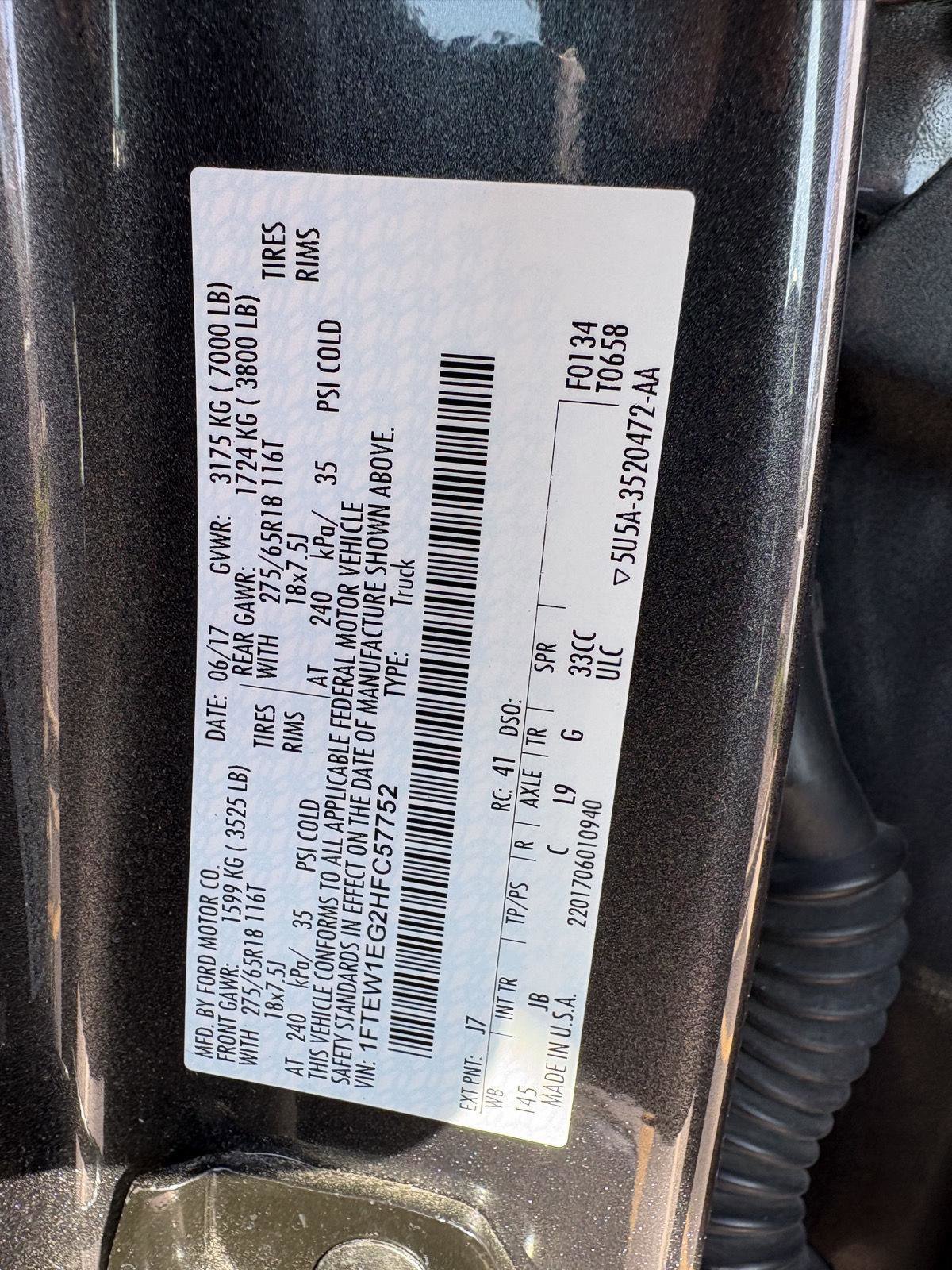 Used 2017 Ford F150 XLT w/ Equipment Group 302A Luxury AWD/4WD image 18