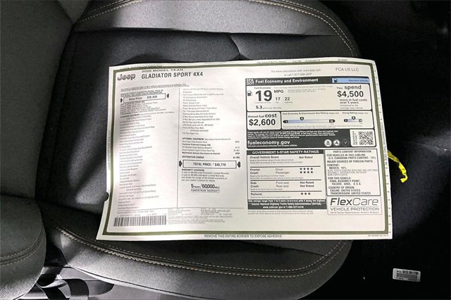 New 2026 Jeep Gladiator Sport image 14