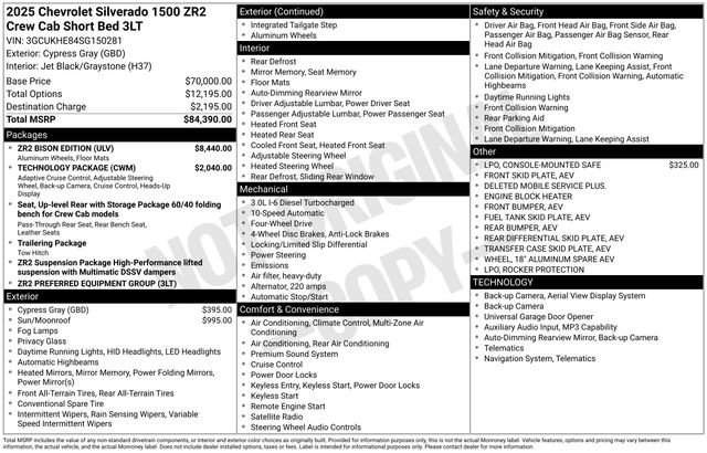 Used 2025 Chevrolet Silverado 1500 ZR2 w/ ZR2 Bison Edition image 35