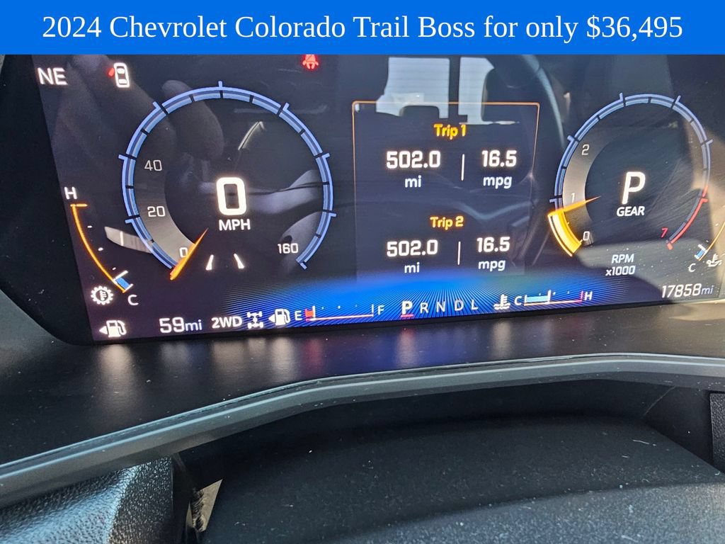 Used 2024 Chevrolet Colorado Trail Boss w/ Advanced Trailering Package AWD/4WD image 26