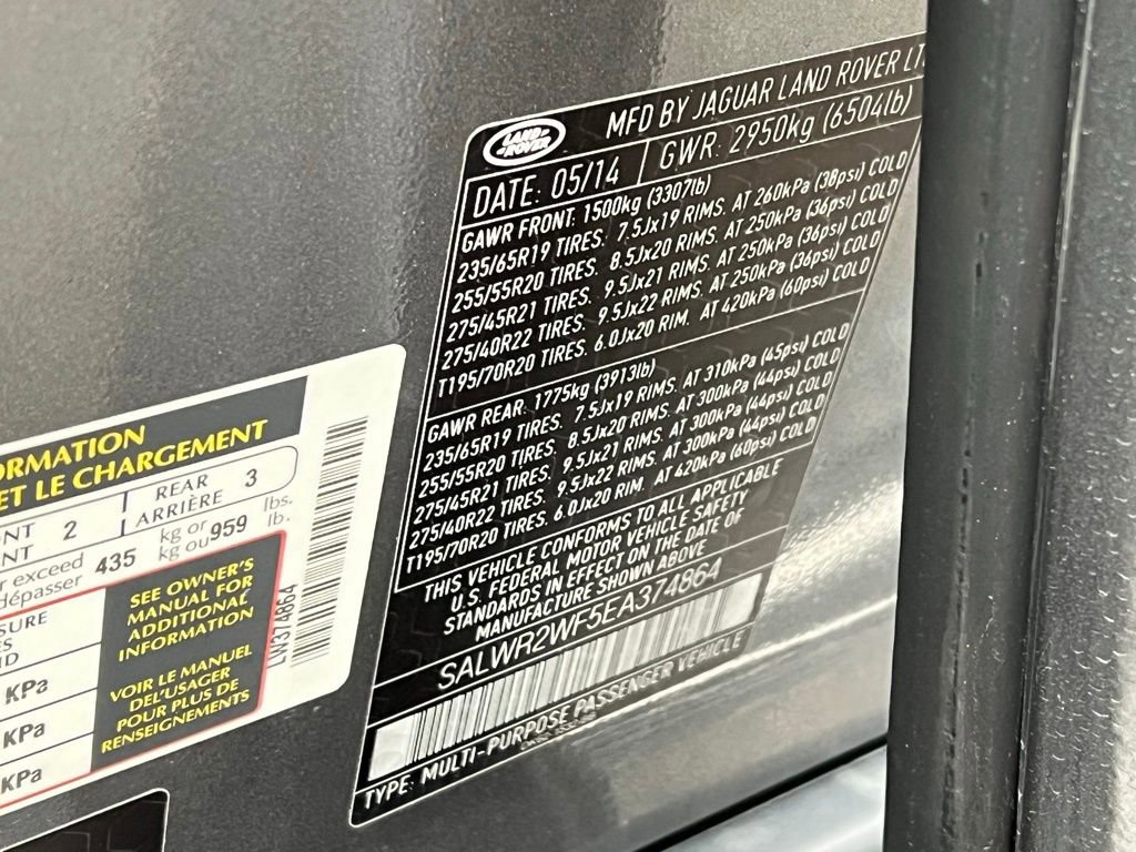 Used 2014 Land Rover Range Rover Sport HSE image 19