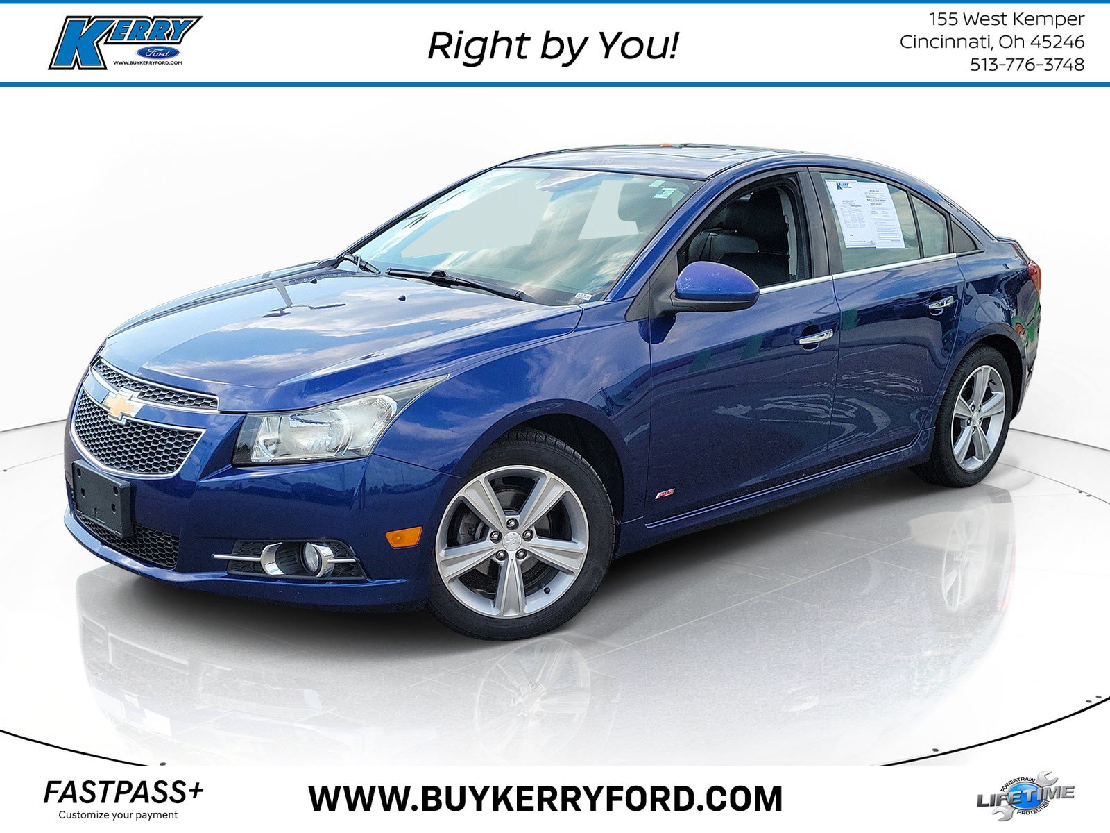 Used 2013 Chevrolet Cruze LT w/ RS Package