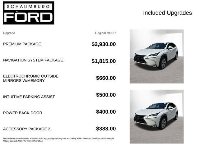 Used 2017 Lexus NX 200t AWD w/ Premium Package image 4