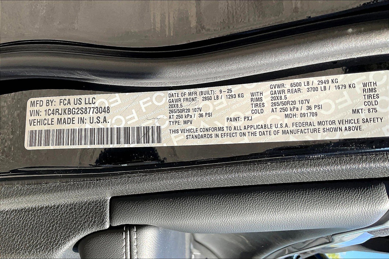 New 2025 Jeep Grand Cherokee L Limited image 13