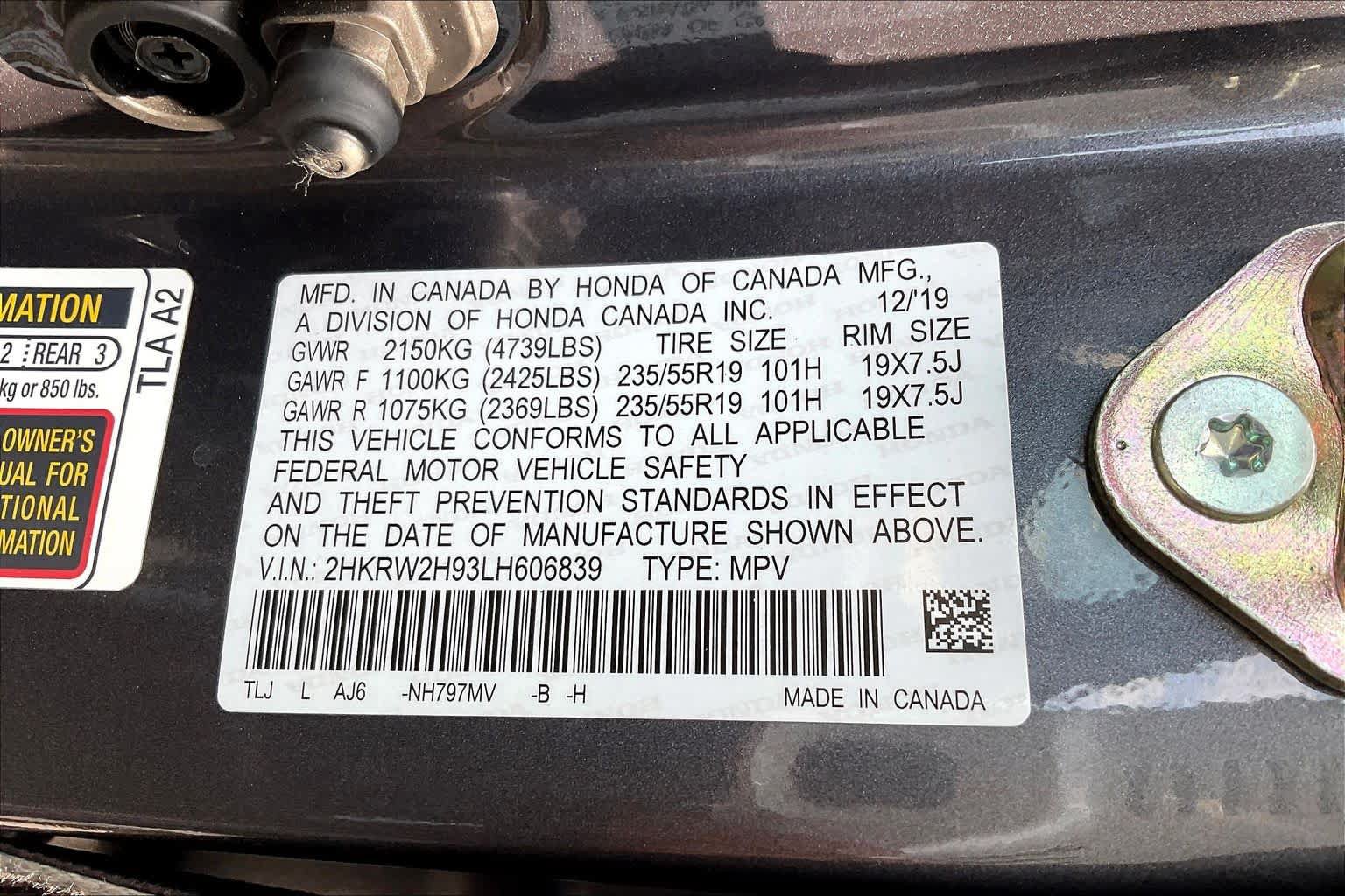 Used 2020 Honda CR-V Touring image 38