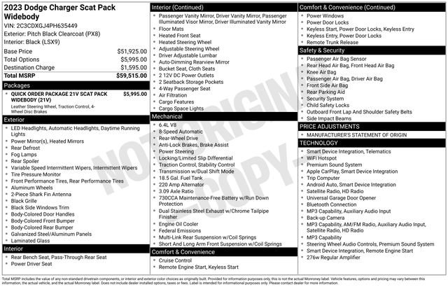 Used 2023 Dodge Charger Scat Pack RWD image 35