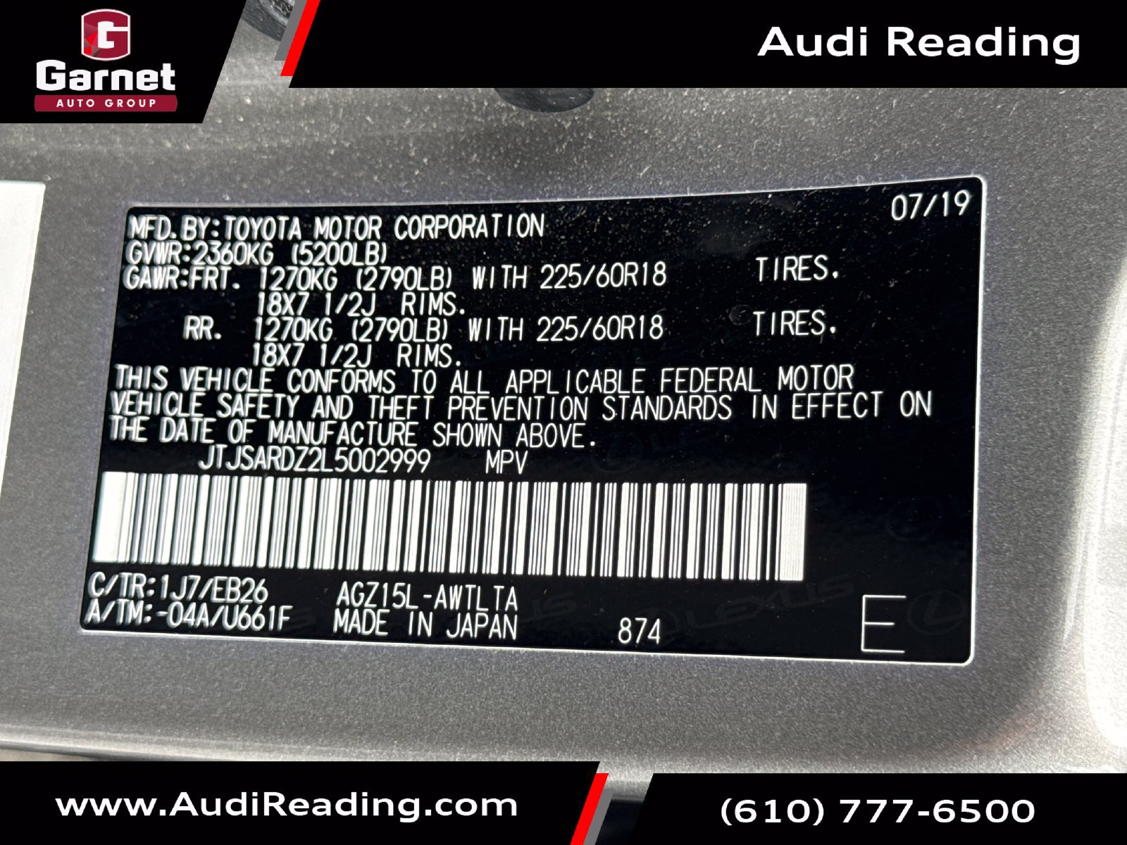 Used 2020 Lexus NX 300 F Sport w/ F Sport Comfort Package AWD/4WD image 27