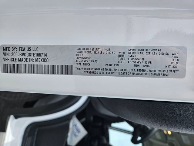 New 2026 RAM ProMaster 2500 image 29