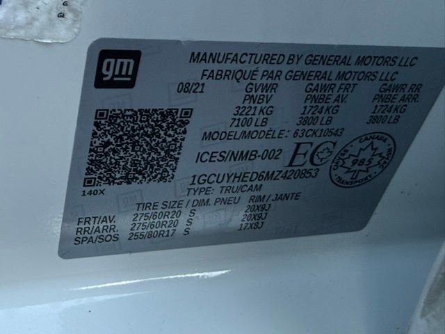 Used 2021 Chevrolet Silverado 1500 High Country w/ Z71 Off-Road Package image 44