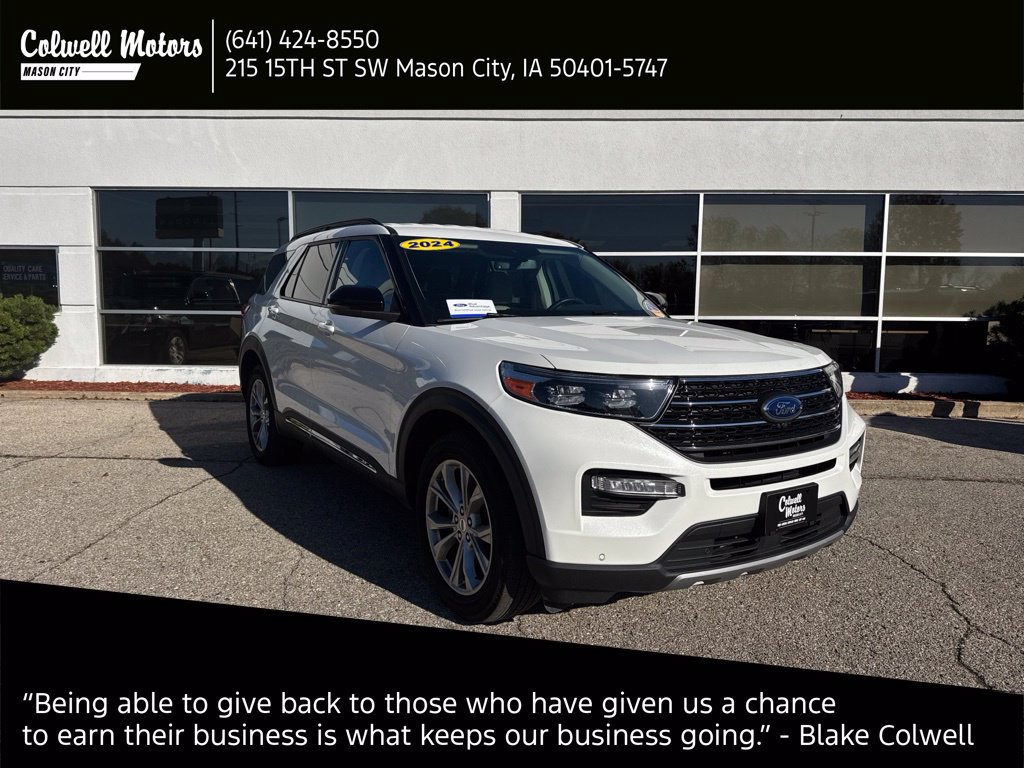 Certified 2024 Ford Explorer XLT w/ Equipment Group 202A