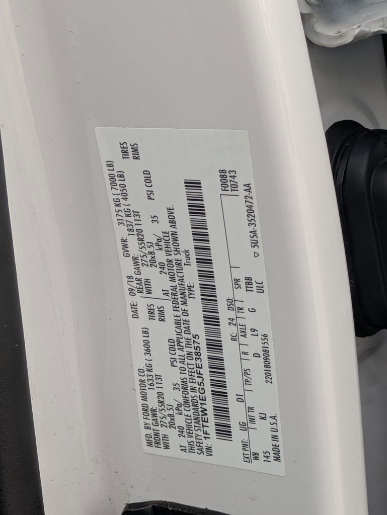 Used 2018 Ford F150 King Ranch w/ Equipment Group 601A Luxury image 22