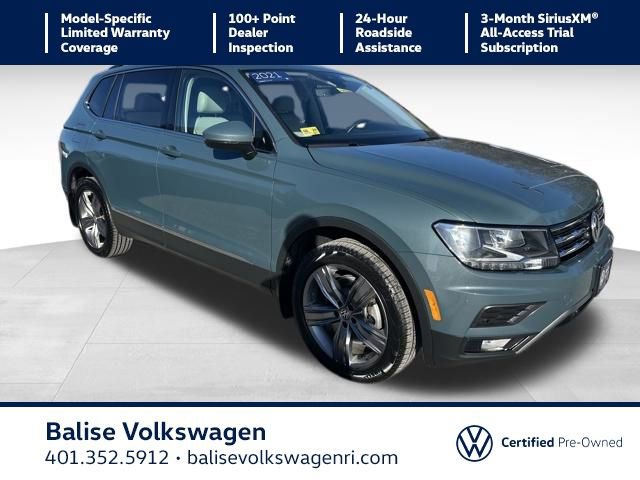 Certified 2021 Volkswagen Tiguan SEL w/ 3rd Row Seat Package image 1