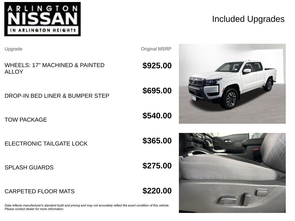 New 2026 Nissan Frontier SV w/ Tow Package image 4