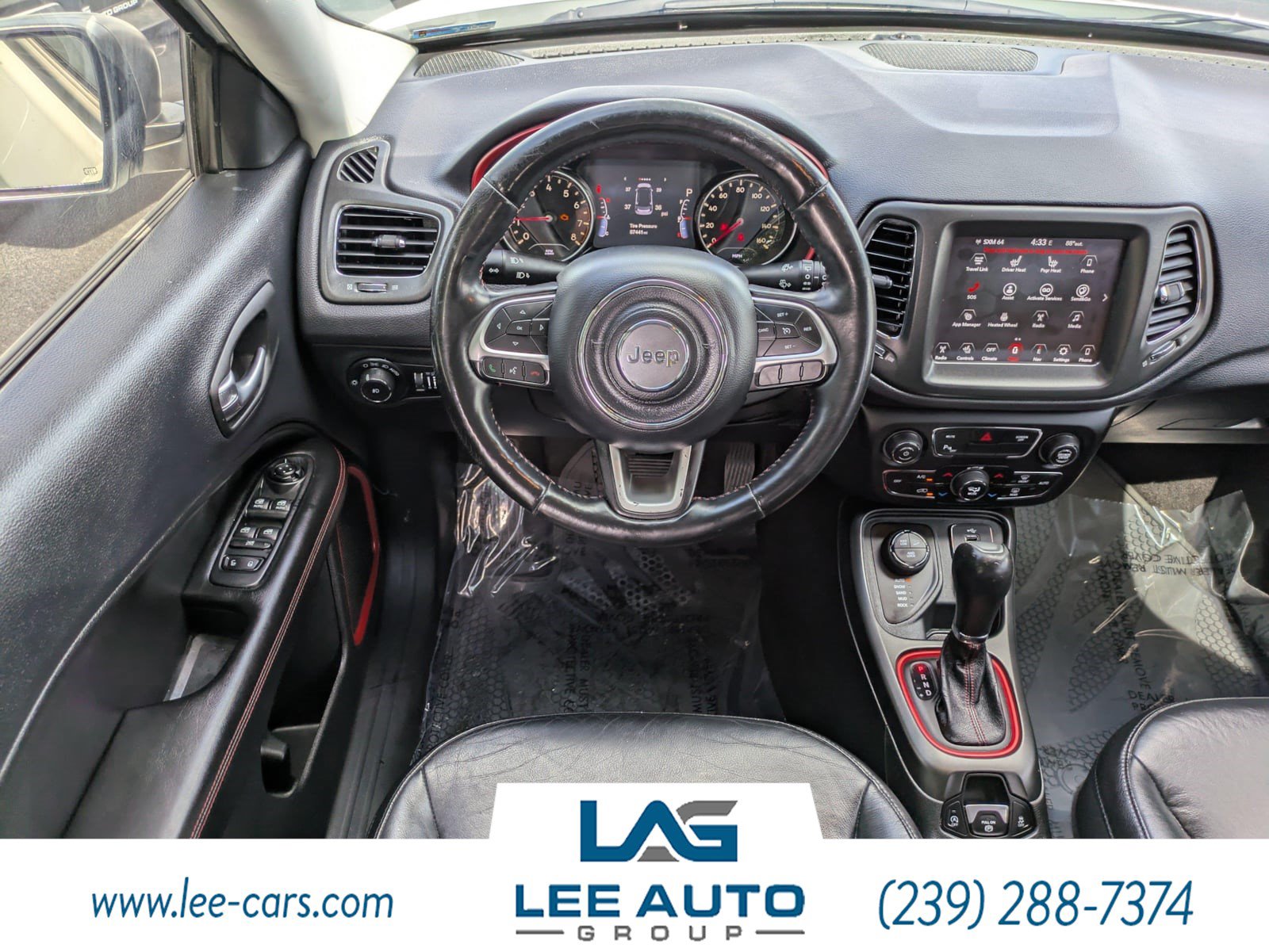 Used 2017 Jeep Compass Trailhawk w/ Leather Interior Group AWD/4WD image 13