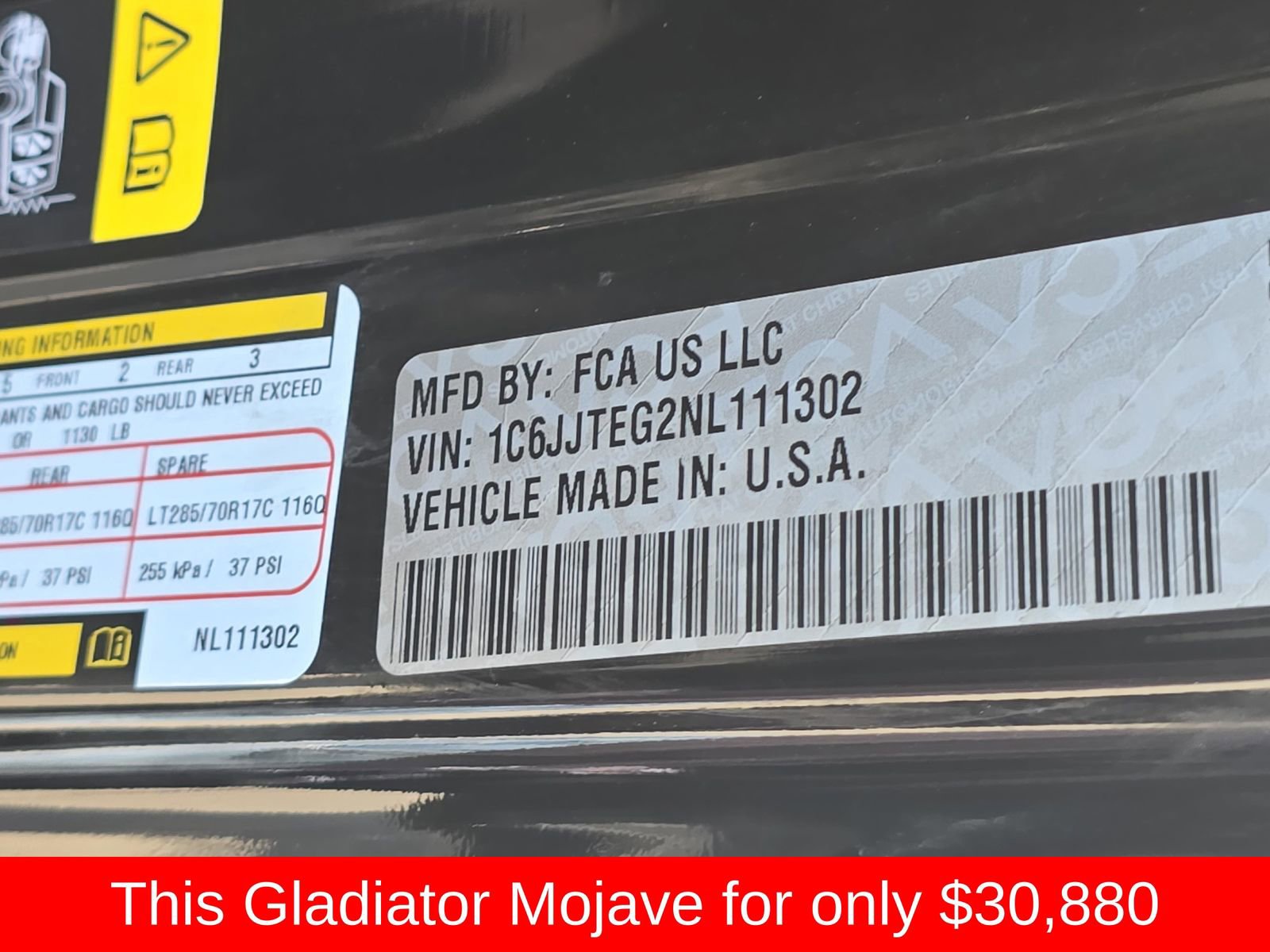 Used 2022 Jeep Gladiator Mojave w/ Cold Weather Group image 43