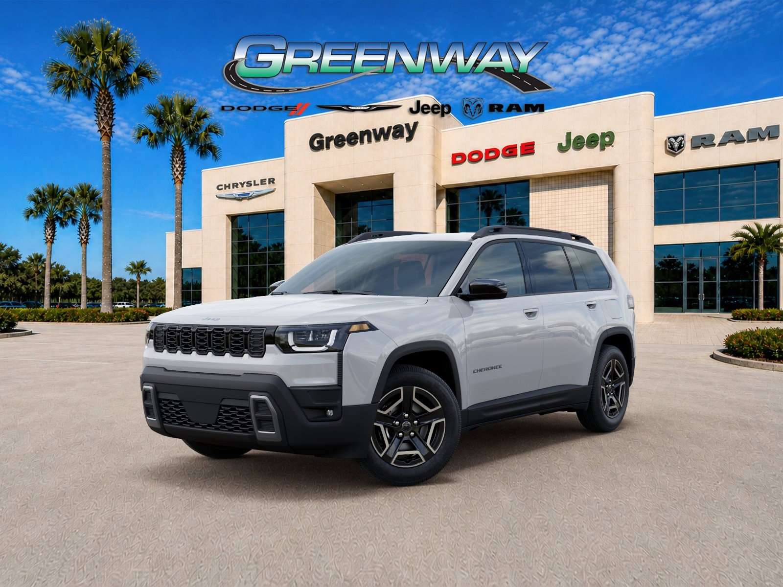 New 2026 Jeep Cherokee Laredo AWD/4WD image 1