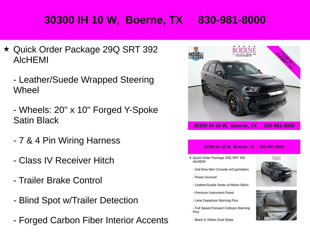 Used 2024 Dodge Durango SRT image 40