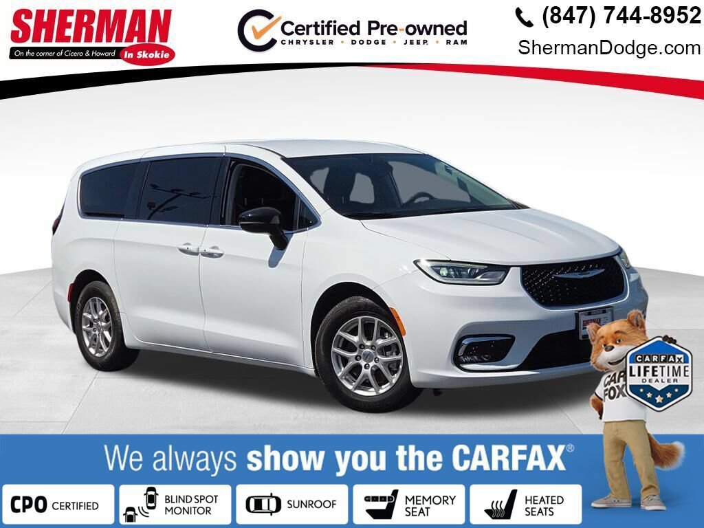 Certified 2024 Chrysler Pacifica Touring-L