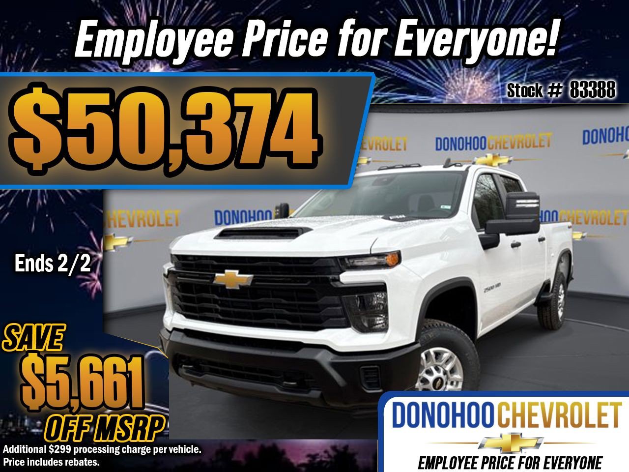 New 2026 Chevrolet Silverado 2500 W/T w/ WT Convenience Package image 1