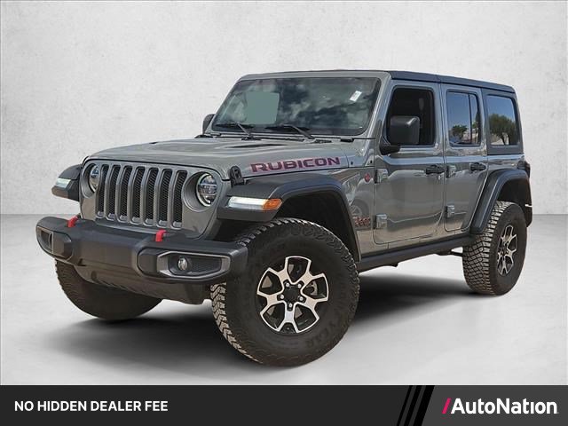 Used 2020 Jeep Wrangler Unlimited Rubicon w/ LED Lighting Group AWD/4WD image 1