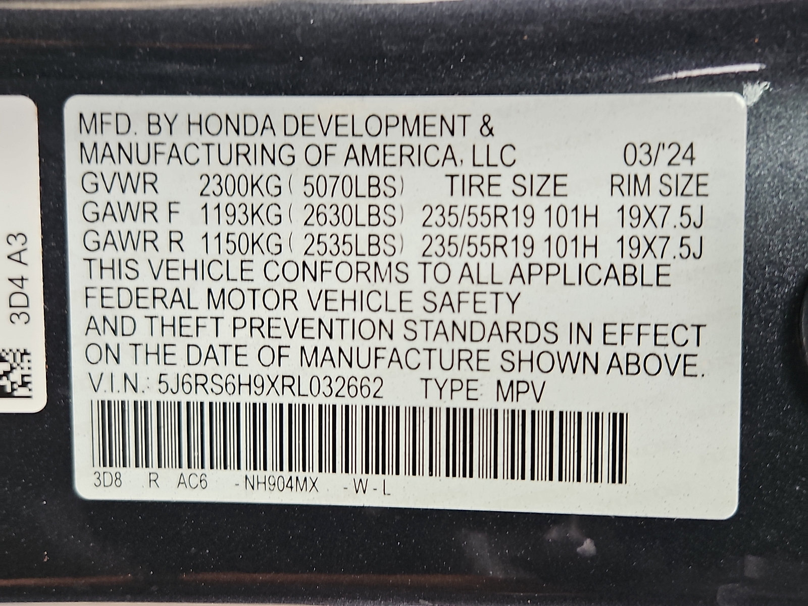 Used 2024 Honda CR-V Sport Touring image 31