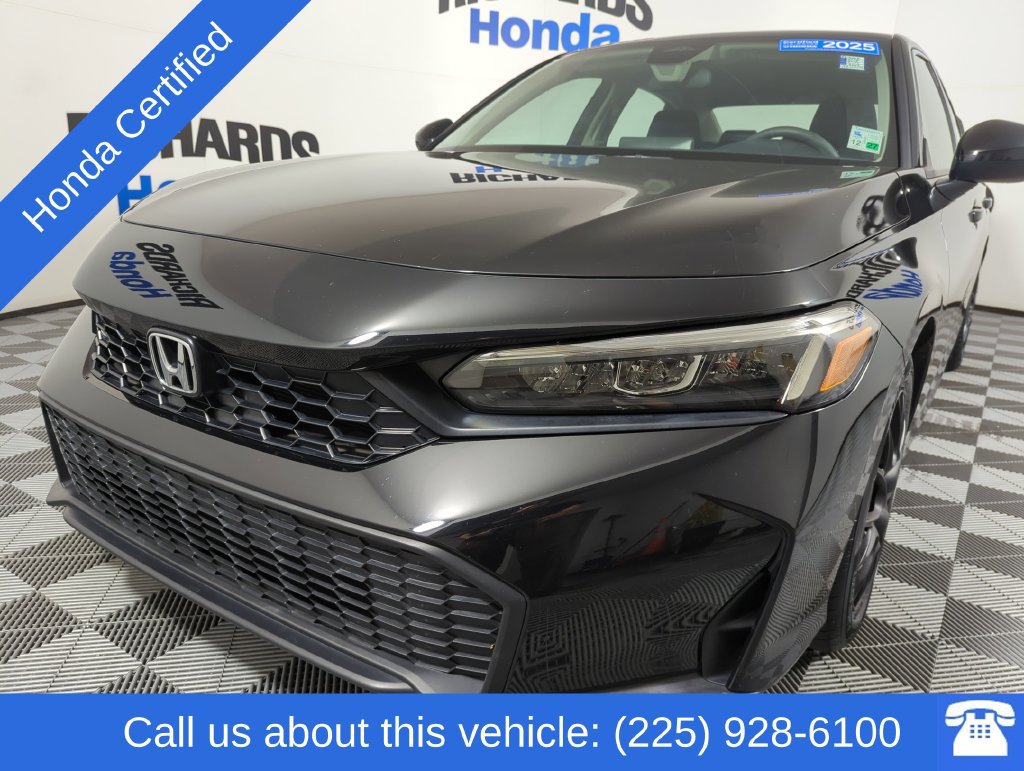Certified 2025 Honda Civic LX