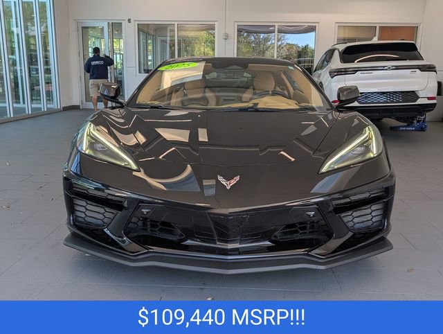 Certified 2025 Chevrolet Corvette Stingray Premium Cpe w/ Z51 Performance Package image 2