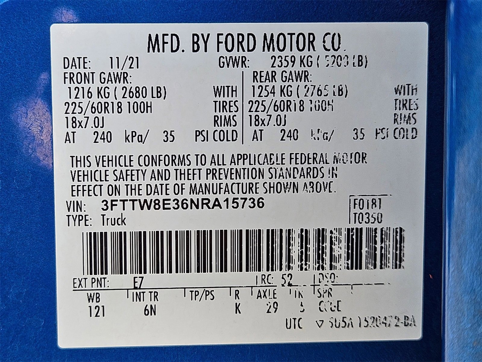 Certified 2022 Ford Maverick Lariat image 25