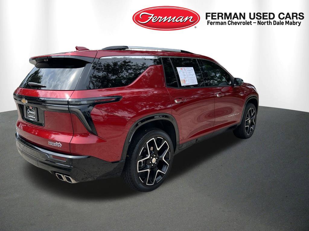 Used 2025 Chevrolet Traverse High Country AWD/4WD image 5