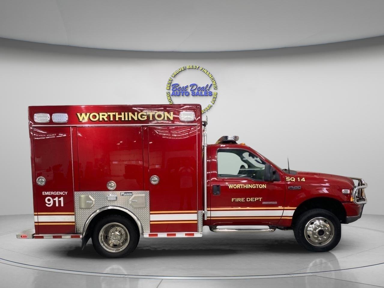 Used 2003 Ford F450 4x4 Regular Cab Super Duty image 9