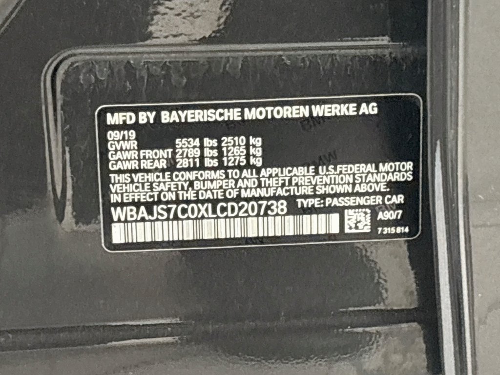 Used 2020 BMW M550i xDrive AWD/4WD image 48