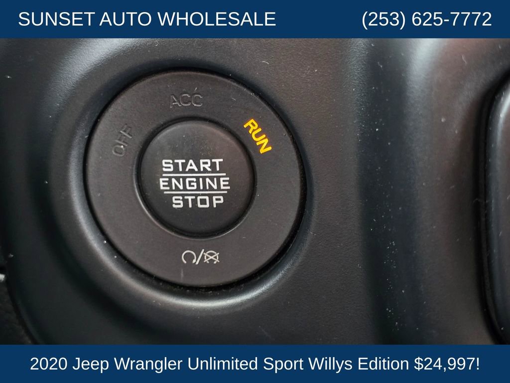 Used 2020 Jeep Wrangler Unlimited Willys image 38