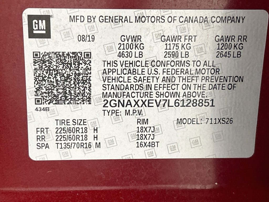 Used 2020 Chevrolet Equinox Premier AWD/4WD image 33