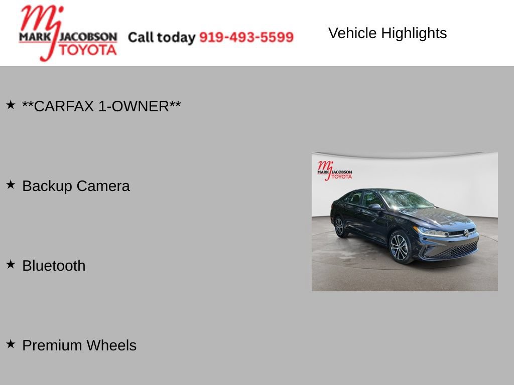 Used 2025 Volkswagen Jetta Sport FWD image 5
