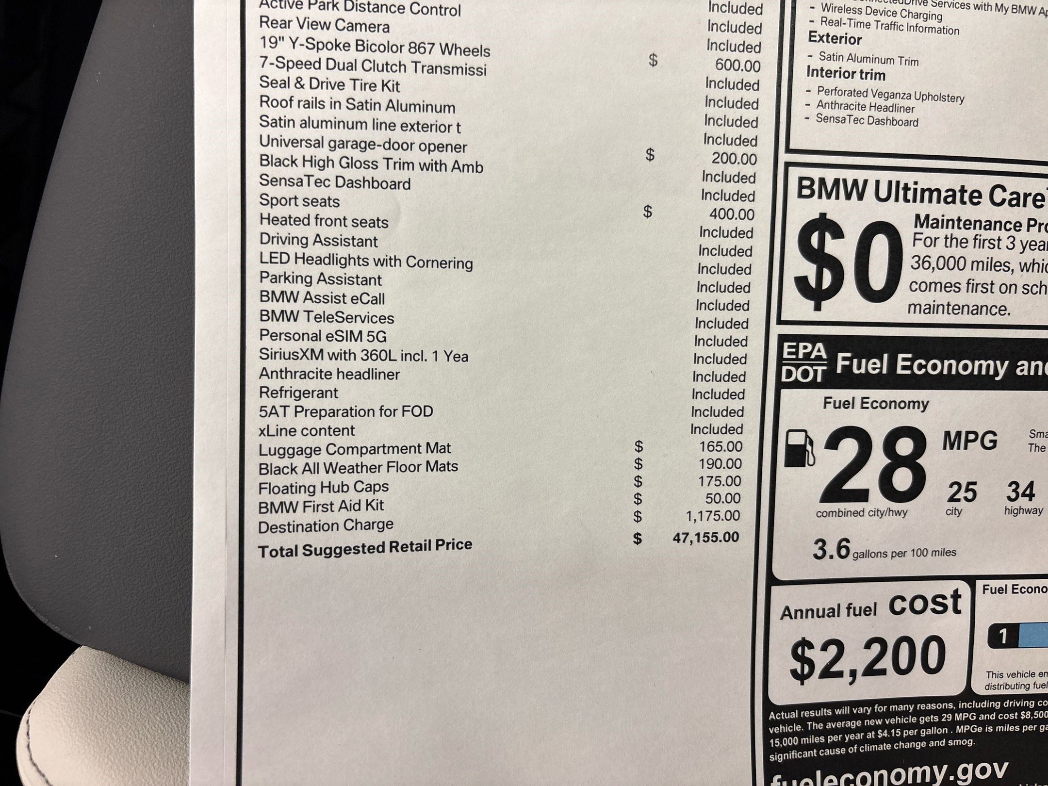 New 2026 BMW X1 xDrive28i w/ Convenience Package image 36