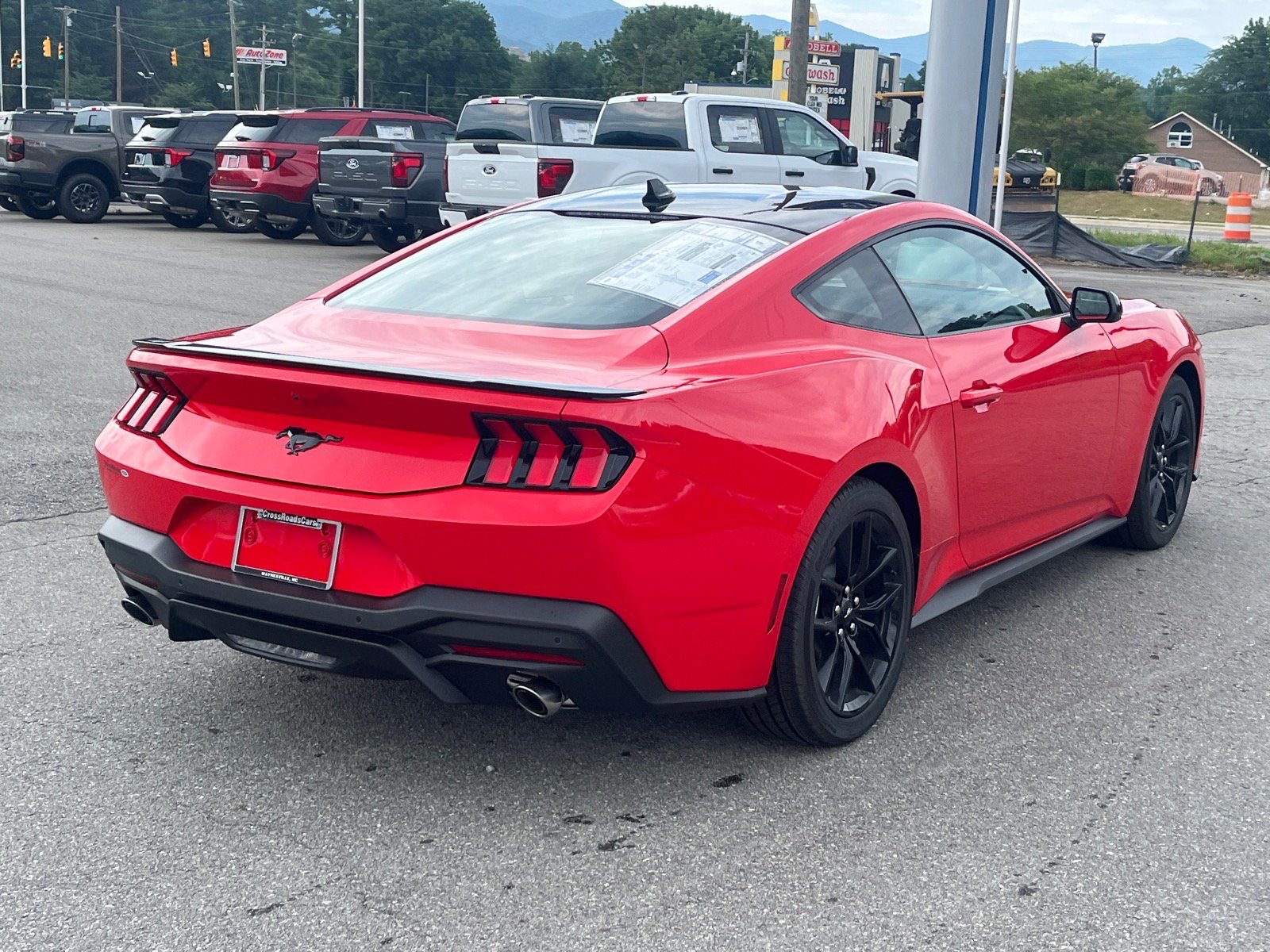 New 2026 Ford Mustang Coupe w/ Mustang Nite Pony Package RWD image 3