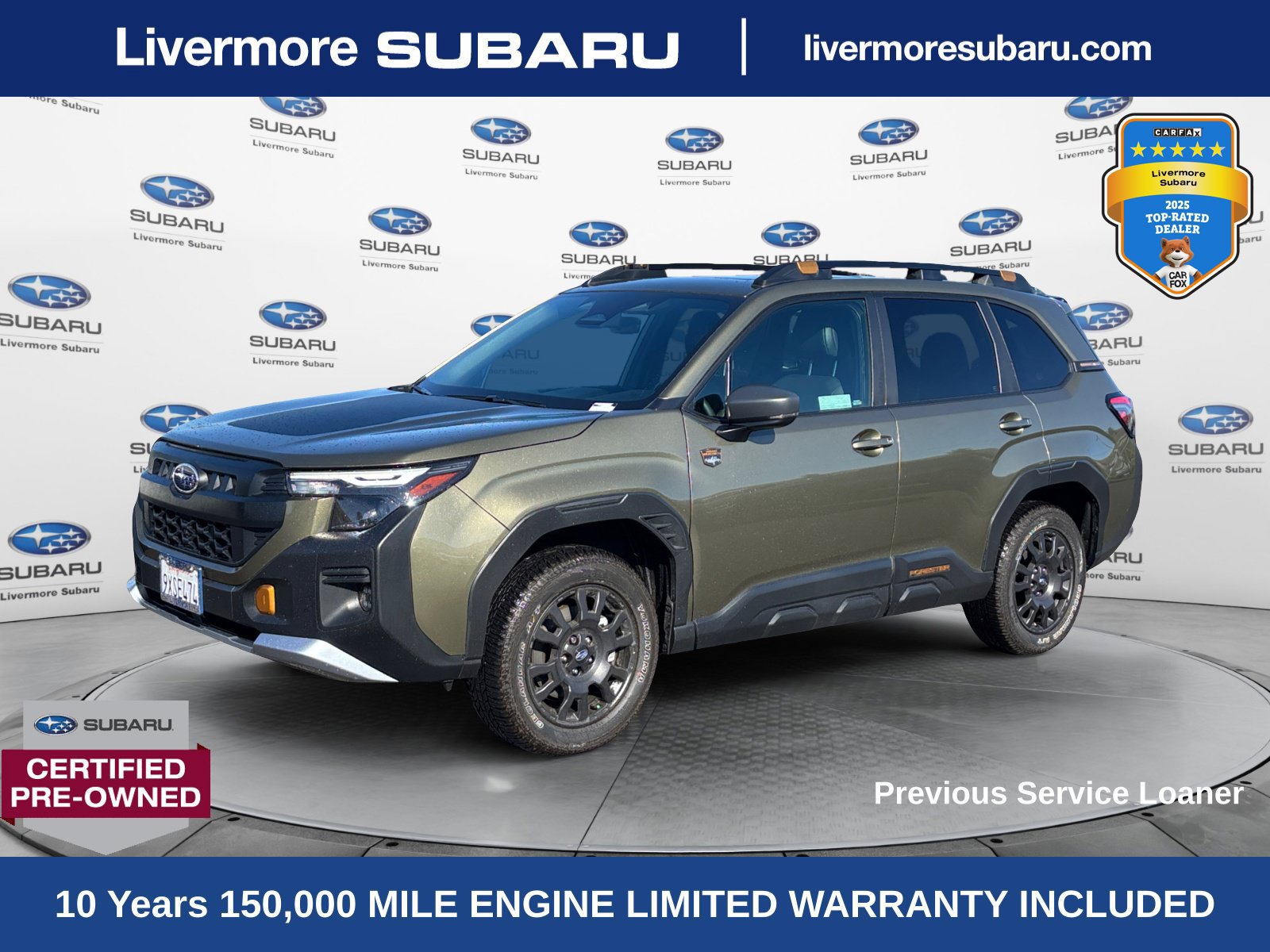Certified 2026 Subaru Forester Wilderness