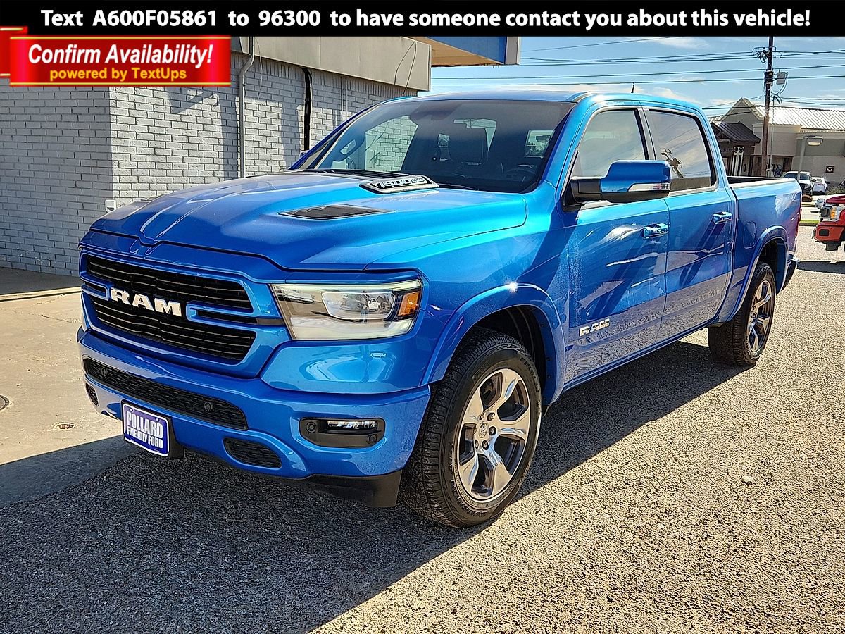 Used 2022 RAM 1500 Laramie w/ Sport Appearance Package AWD/4WD image 1