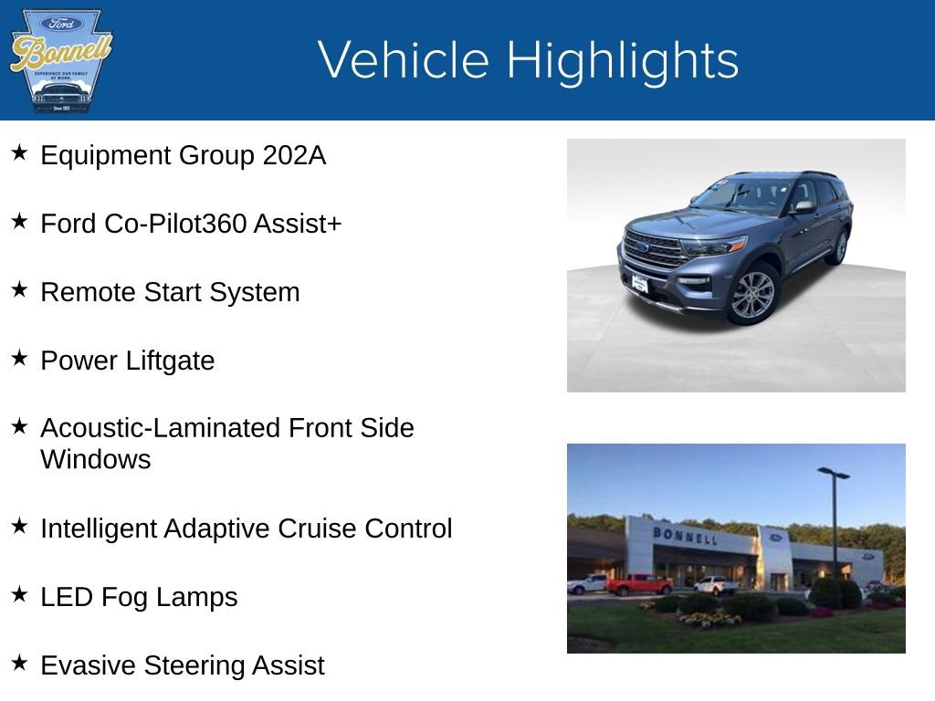 Used 2021 Ford Explorer XLT w/ Equipment Group 202A image 5