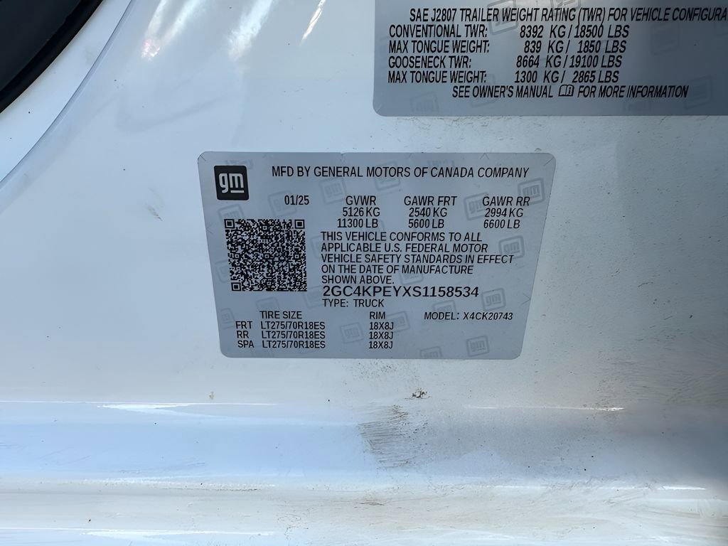 Used 2025 Chevrolet Silverado 2500 LTZ w/ LTZ Convenience Package AWD/4WD image 37