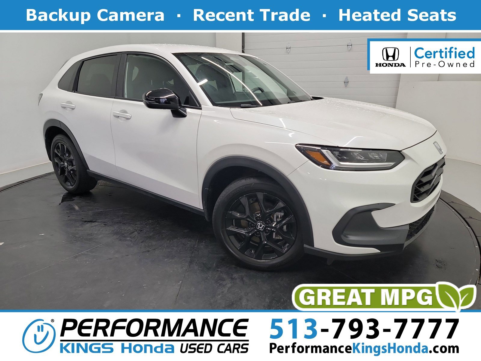 Certified 2025 Honda HR-V Sport image 1