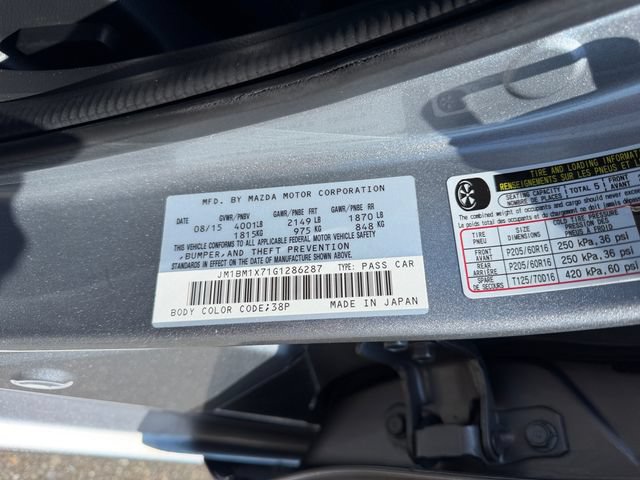 Used 2016 MAZDA MAZDA3 i Grand Touring FWD image 25
