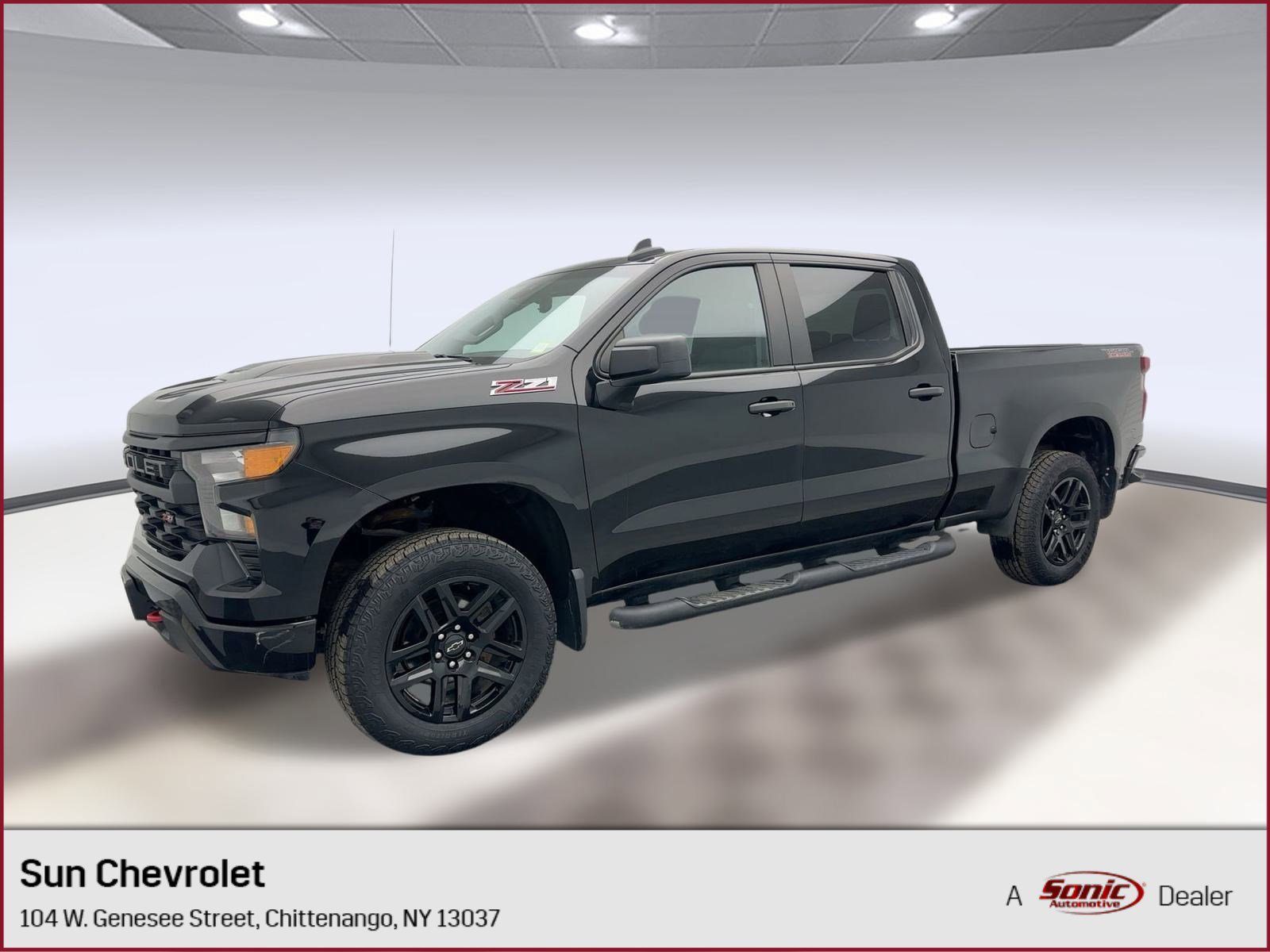 Certified 2023 Chevrolet Silverado 1500 Custom Trail Boss w/ LPO, Dark Essentials Package image 1