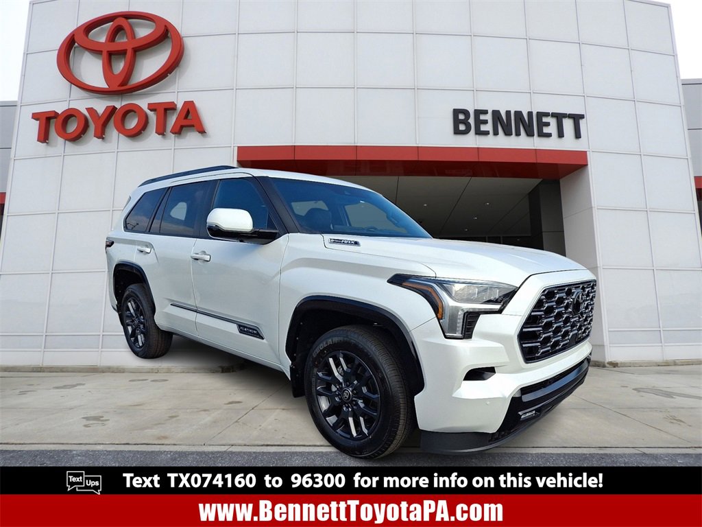 New 2026 Toyota Sequoia Platinum