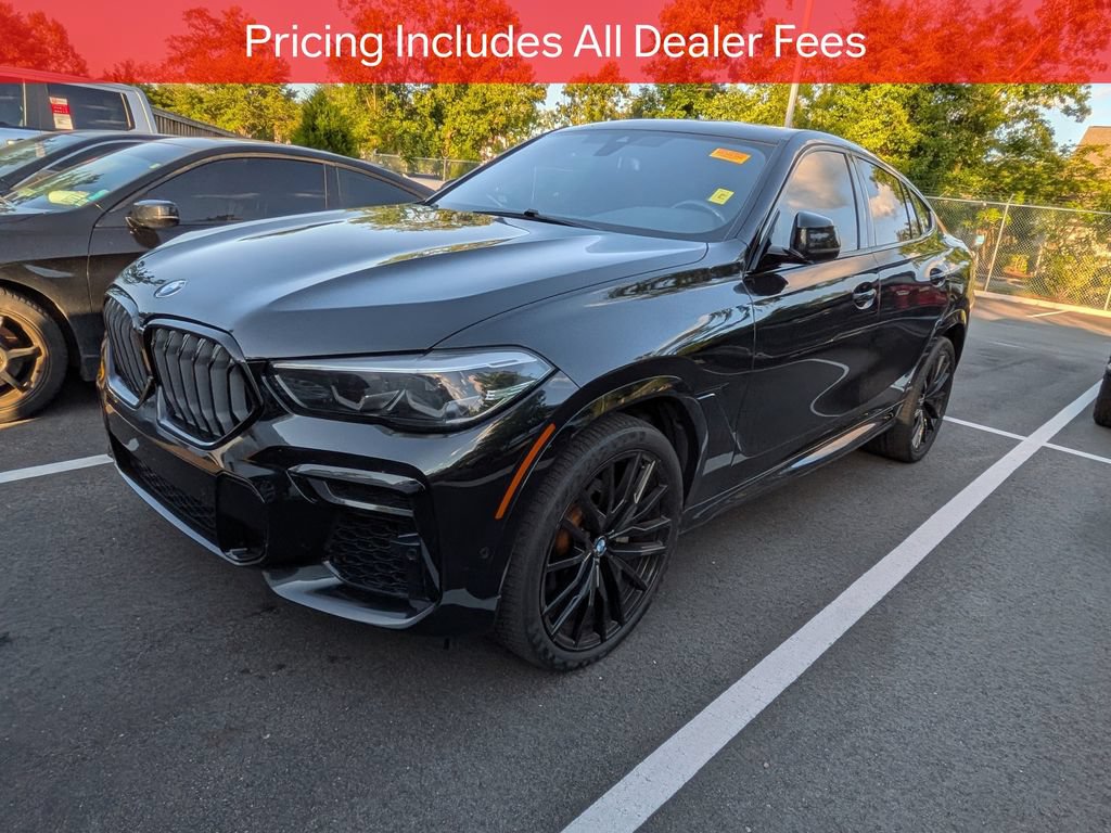 Used 2022 BMW X6 xDrive40i w/ M Sport Package AWD/4WD image 3
