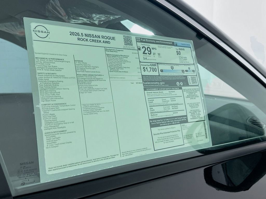 New 2026 Nissan Rogue SV w/ Rock Creek Premium Package image 13