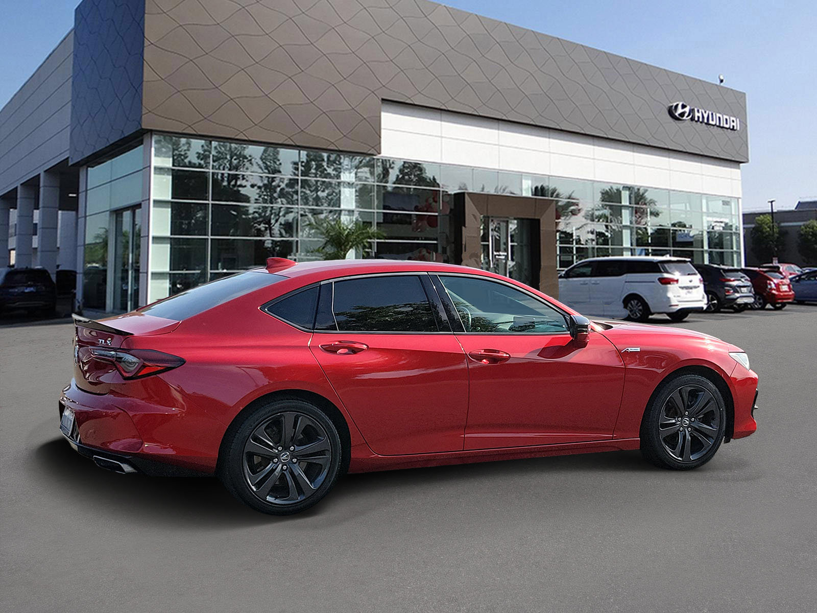 Used 2021 Acura TLX w/ A-SPEC Pkg FWD image 2