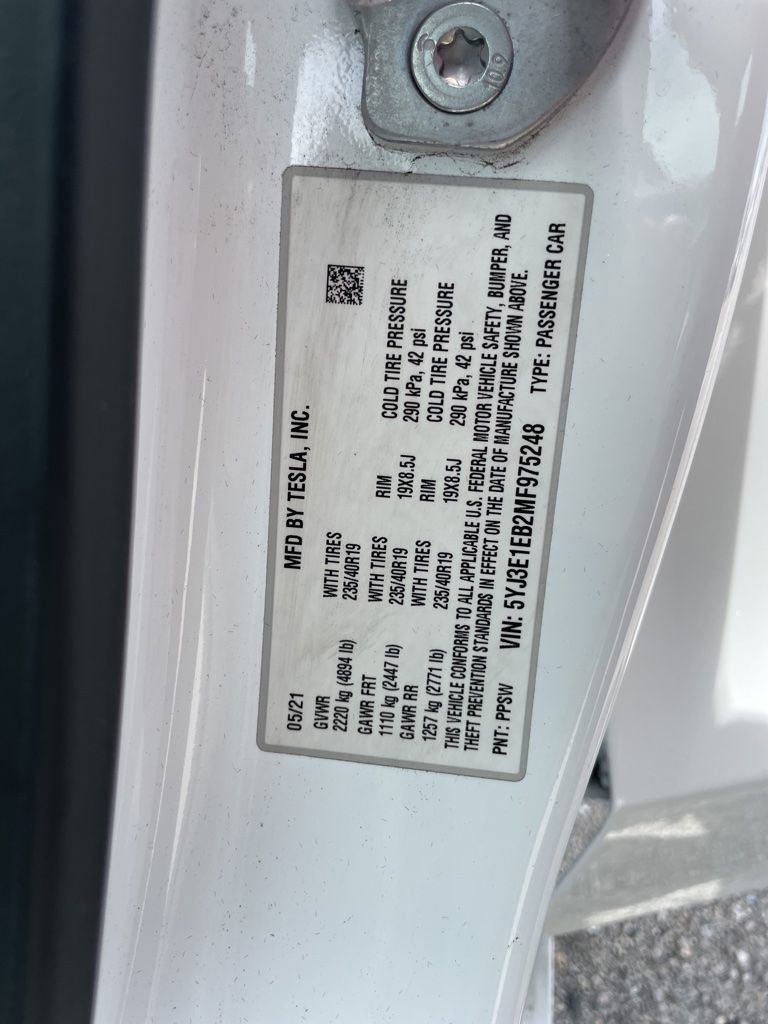Used 2021 Tesla Model 3 Long Range AWD/4WD image 14